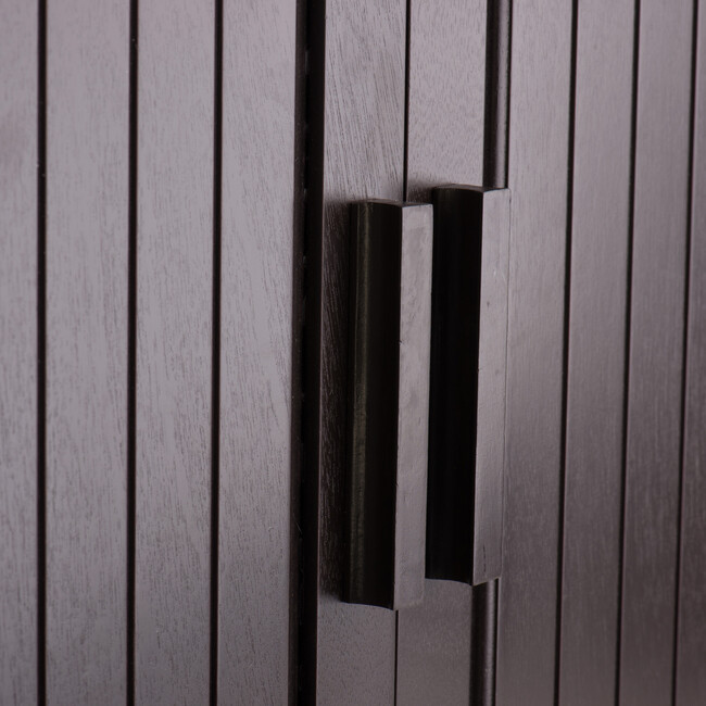 Catalina Wooden Wall Cabinet with 2 Doors, Espresso - Cabinets - 7