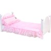 18" Doll Eyelet Bedding set, Light Pink - Doll Accessories - 3 - thumbnail