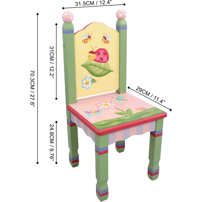 Magic Garden Table & Set of 2 Chairs - Play Tables - 3