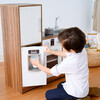 Little Chef Palm Springs Classic Kids Play Kitchen with Accessories, Natural/White - Play Kitchens - 5