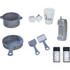 Little Chef Mayfair Retro Play Kitchen, Grey - Play Kitchens - 4