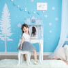 Dreamland Castle Play Vanity Set, White/Ice Blue - Play Vanities - 2