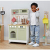 Little Chef Boston Modern Play Kitchen, White - Play Kitchens - 2 - thumbnail
