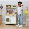 Little Chef Boston Modern Play Kitchen, White - Play Kitchens - 3 - thumbnail