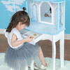 Dreamland Castle Play Vanity Set, White/Ice Blue - Play Vanities - 7