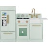 Little Chef Charlotte Modern Play Kitchen, Mint/Gold - Play Kitchens - 3 - thumbnail