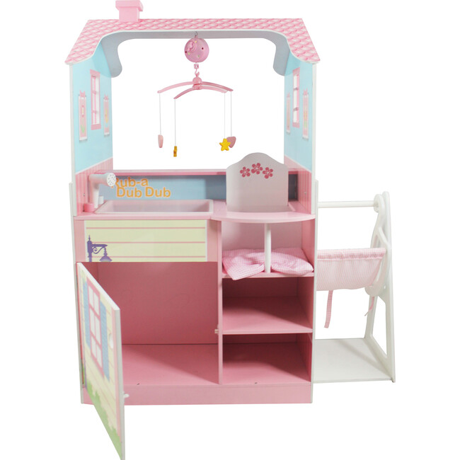 Olivia's Classic Doll Changing Station Dollhouse, Multi