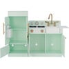 Little Chef Charlotte Modern Play Kitchen, Mint/Gold - Play Kitchens - 4 - thumbnail