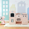 Little Chef Fairfield Retro Play Kitchen, Pink/White - Play Kitchens - 2 - thumbnail