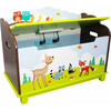 Fantasy Fields Kids Wooden Toy Chest with Safety Hinge - Toychests - 4 - thumbnail