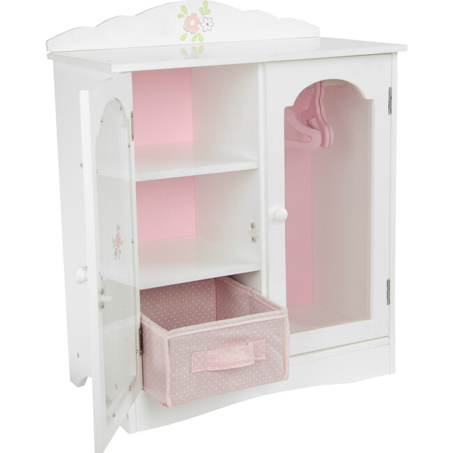 Little Princess 18" Doll Fancy Closet with 3 Hangers - Doll Accessories - 4