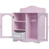Twinkle Stars Princess 18" Doll Fancy Closet with 3 Hangers - Doll Accessories - 3 - thumbnail