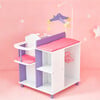Little Princess Baby Doll Changing Station with Storage, White - Dolls - 2 - thumbnail