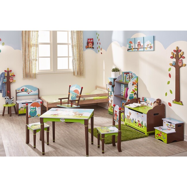 Fantasy Fields Kids Wooden Toy Chest with Safety Hinge - Toychests - 7