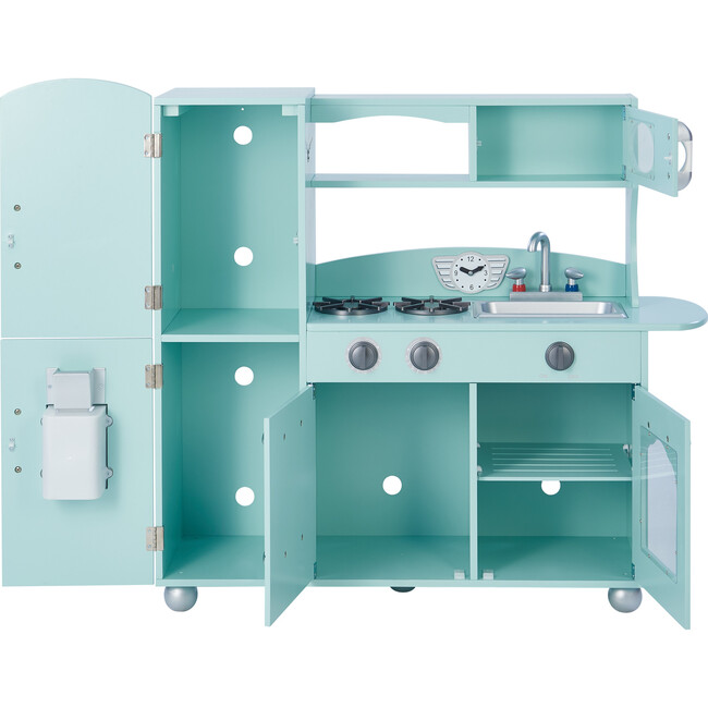 Little Chef Westchester Retro Play Kitchen, Mint - Play Kitchens - 5