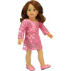 18'' Doll Glitter Shoes, Light Pink - Doll Accessories - 2