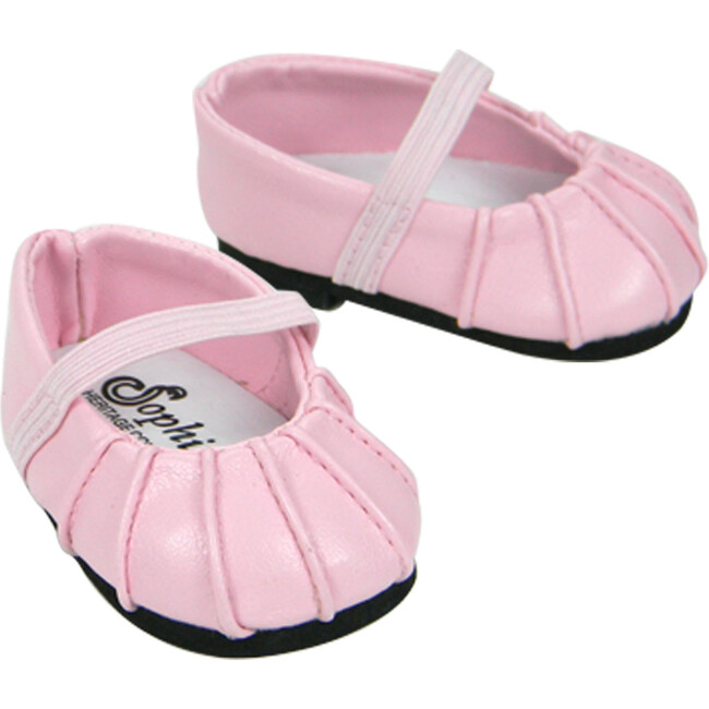 18" Doll, Ballet Flat, Pink