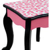 Teamson Kids Wooden Leopard 2-pc. Vanity Set, Black/Pink - Play Vanities - 5 - thumbnail