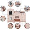 Little Chef Fairfield Retro Play Kitchen, Pink/White - Play Kitchens - 10 - thumbnail