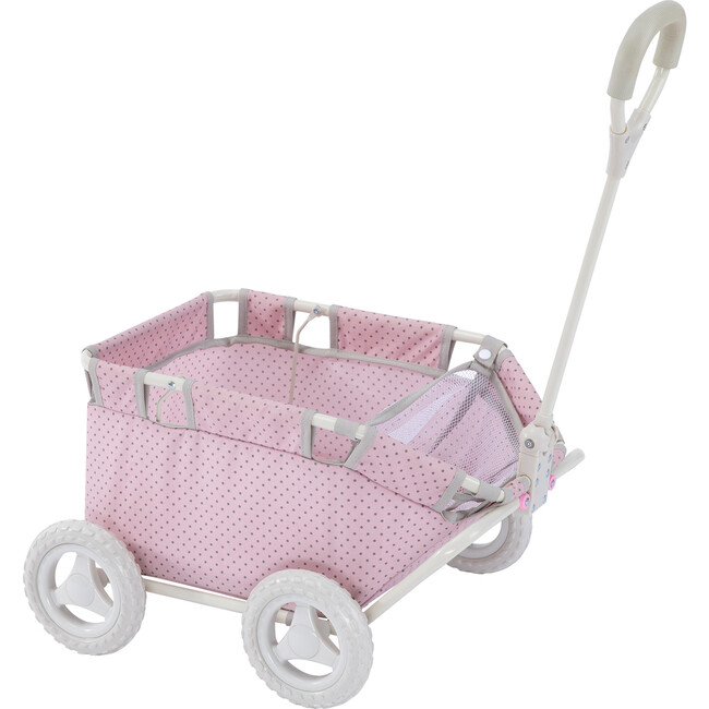 Polka Dots Princess Doll Wagon