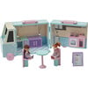 Olivia's Cafe Portable Food Truck Dollhouse - Blue/Pink - Dollhouses - 8 - thumbnail