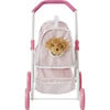 Polka Dots Princess Doll & Stuffed Animal Stroller - Pink/Gray - Doll Accessories - 10 - thumbnail