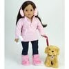 18'' Doll Puppy Dog & Accessories Set, Pink - Doll Accessories - 4 - thumbnail