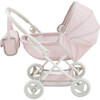 Olivia's Little World Baby Doll Pram, Pink/Gray - Doll Accessories - 4 - thumbnail