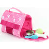 18'' Doll Puppy Dog & Carrier Set, Pink - Doll Accessories - 4 - thumbnail