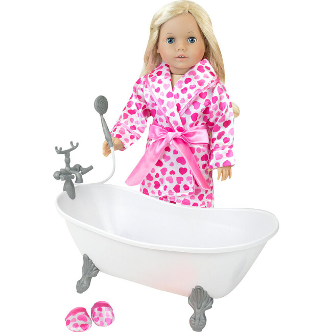 18'' Doll Bath Tub, White