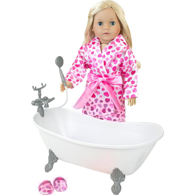 18'' Doll Bath Tub, White