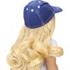 18" Doll, Canvas Baseball Cap, Navy - Doll Accessories - 3 - thumbnail