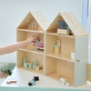 Olivia's Little World  The Lovely Townhouse Wooden Carry-On Dollhouse with 18 Accessories - Dollhouses - 7