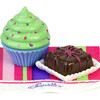 18'' Doll 4 Each Cupcakes & Petit Four Set, Pink - Doll Accessories - 4 - thumbnail