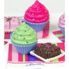 18'' Doll 4 Each Cupcakes & Petit Four Set, Pink - Doll Accessories - 5 - thumbnail