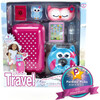 18'' DollTravel Suitcase Set, Hot Pink - Doll Accessories - 9 - thumbnail