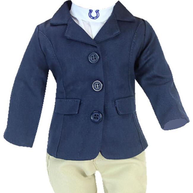 18" Doll - Parka, Leggings, Stripe T & Wellies, Light Pink - Doll Accessories - 4