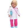 18'' Doll Doctor's Visit Outfit & Medical Accessories, Hot Pink - Doll Accessories - 3 - thumbnail