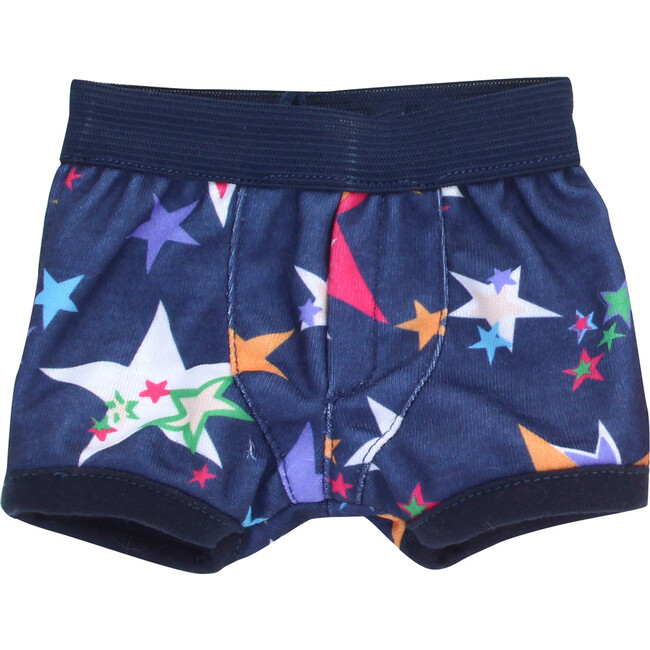 18" Doll Set of 2 Underwear, Stars/Dinosaurs