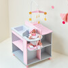 Olivia's Little World Wooden Doll Changing Station, Gray/Pink - Doll Accessories - 7