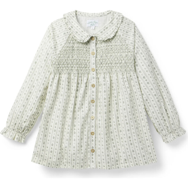 Elodie Smocked Dress, Country Floral