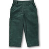 Green Corduroy Fake Fly Pants - Pants - 1 - thumbnail