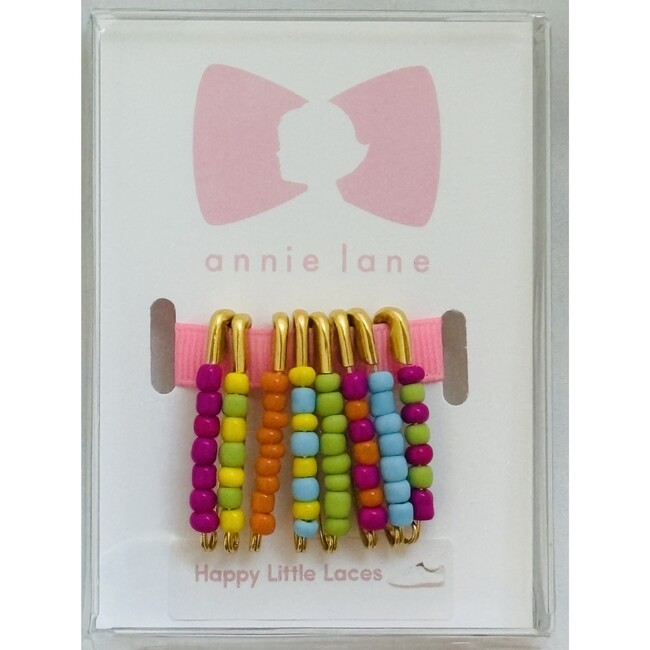 Shoelace Pin Set, large bright