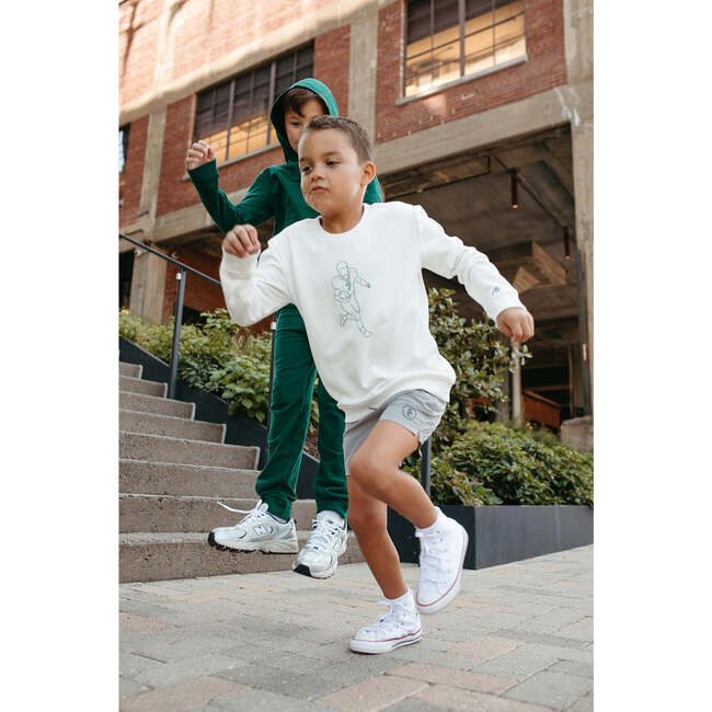 Parker Fleece Sweatshirt, Football - Sweatshirts - 3