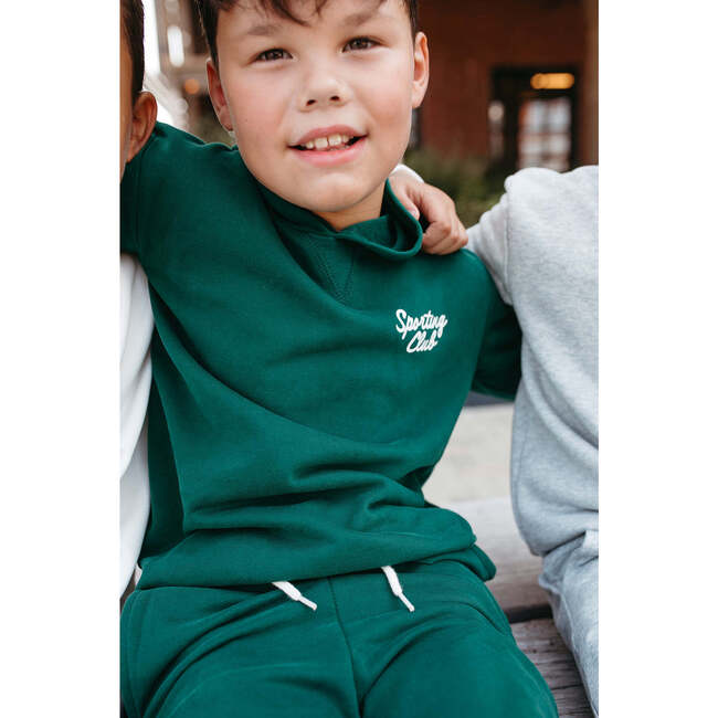 Hayes Hoodie, Dark Green