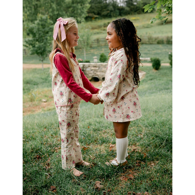 Goldie Long Sleeve Dress, Floral Bouquet