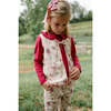 Briar Woven Vest, Floral Bouquet - Vests - 1 - thumbnail