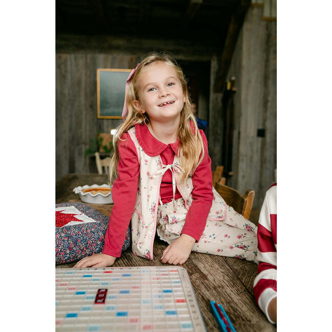 Briar Woven Vest, Floral Bouquet - Vests - 4