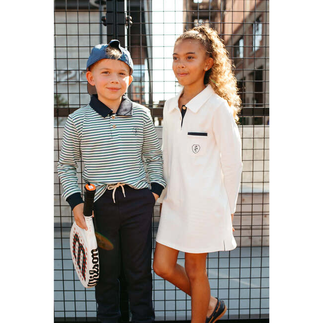 Addison Long Sleeve Polo Dress - Dresses - 3