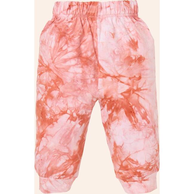 Tie Dye Joggers, Red - Pants - 3